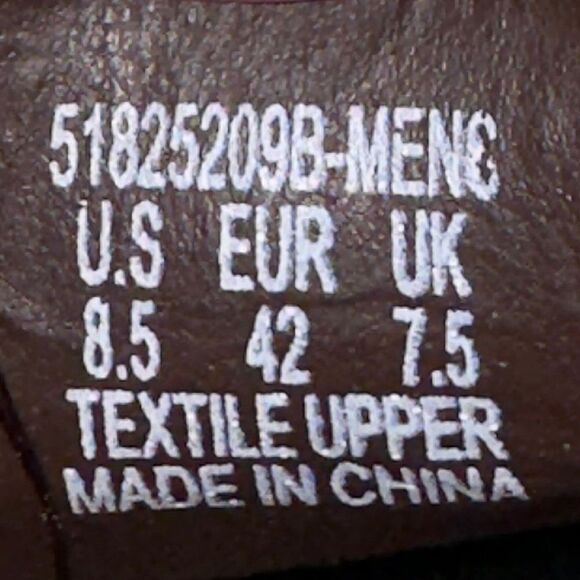 Levi's Casual Slip-on Comfort Canvas Loafers Brown 51825209B Men's 8.5 - Picture 10 of 11